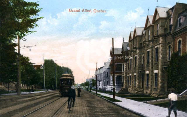 Grand Allee, Quebec, 20th Century. Artist: Unknown