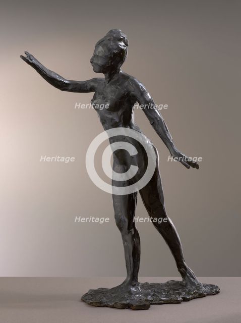 Grand Arabesque, First Time, modeled c1880s, cast 1919-21. Creator: Edgar Degas.