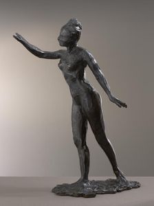 Grand Arabesque, First Time, modeled c1880s, cast 1919-21. Creator: Edgar Degas