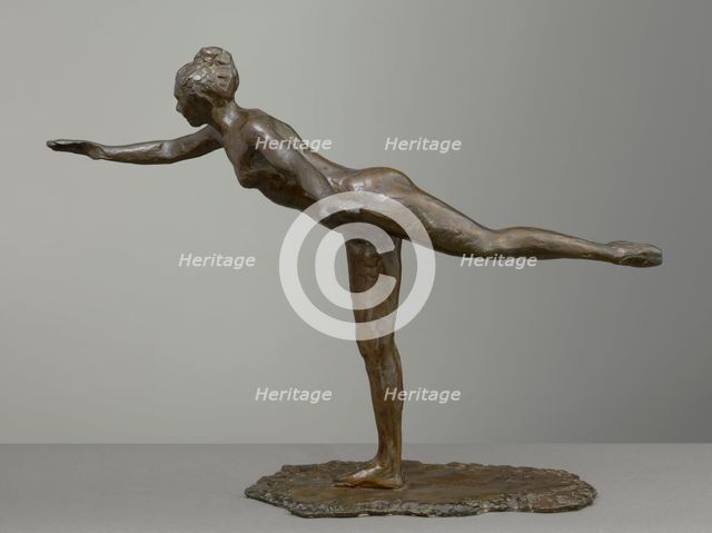 Grand Arabesque, Second Time, modeled c1880s, cast 1919-21. Creator: Edgar Degas.