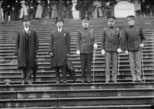 Grand Army of The Republic - Unidentified; Acting Secretary of War Oliver; Acting Chief..., 1910. Creator: Harris & Ewing