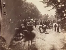 [Grand Army Review, Pennsylvania Avenue, Washington], May 23 or 24, 1865. Creator: Alexander Gardner