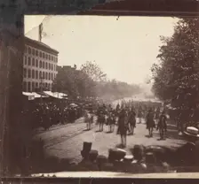 [Grand Army Review, Pennsylvania Avenue, Washington], May 23 or 24, 1865. Creator: Alexander Gardner