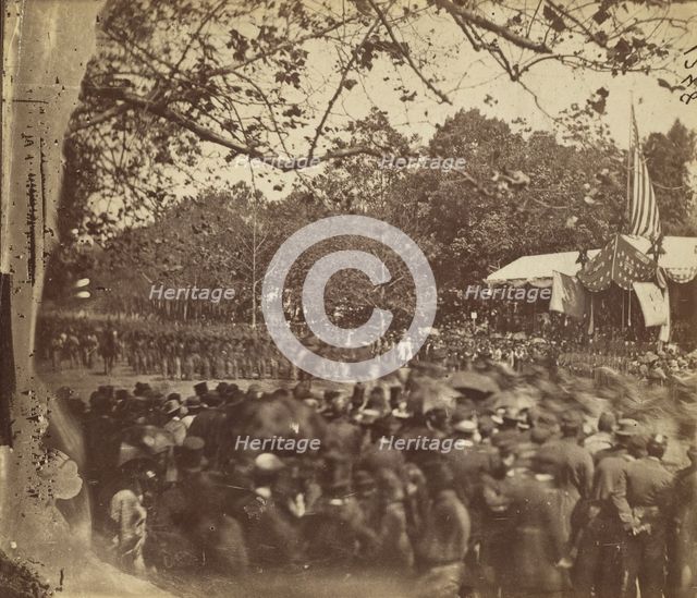[Grand Army Review, Washington, D.C.], May 1865. Creator: Alexander Gardner.
