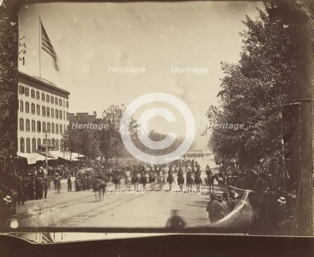 [Grand Army Review, Washington, D.C.], May 1865. Creator: Alexander Gardner.