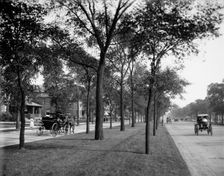 Grand Boulevard, Chicago, Ill., c1907. Creator: Unknown