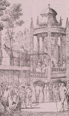 Grand Bazaar at Vauxhall Gardens, 1888. Creator: Unknown