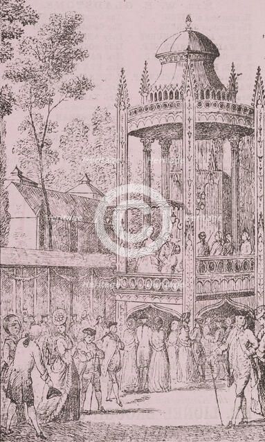 Grand Bazaar at Vauxhall Gardens, 1888. Creator: Unknown.
