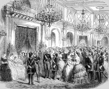 Grand Ball given by the French Ambassador at Constantinople 1854. Creator: Unknown