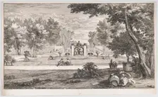 Grand Garden View. Creator: Abraham Genoels II