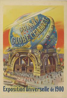 Grand Globe céleste. Exposition uni­verselle de 1900, 1900. Creator: Anonymous