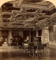 Grand Dining Hall, Frederiksborg Castle, Denmark 1897. Creator: Unknown
