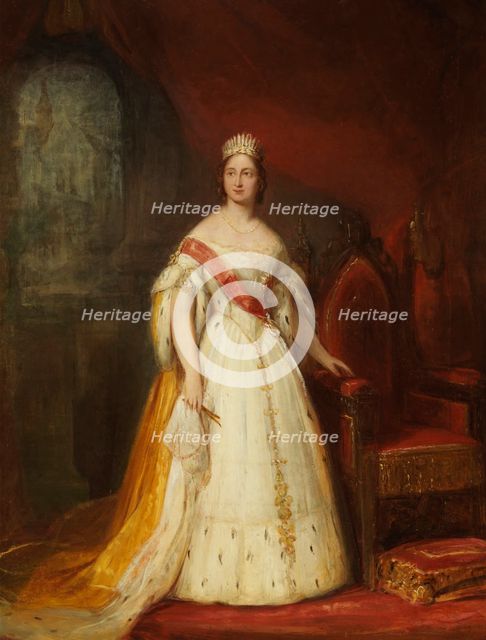 Grand Duchess Anna Pavlovna of Russia (1795-1865), Queen of the Netherlands, c. 1840.