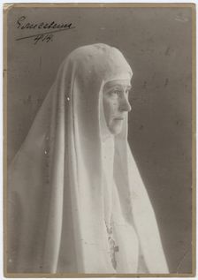 Grand Duchess Elizabeth Fyodorovna in the monastic habit, 1914