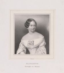 Grand Duchess Elizabeth Mikhailovna of Russia (1826-1845), Duchess of Nassau, ca 1844-1850
