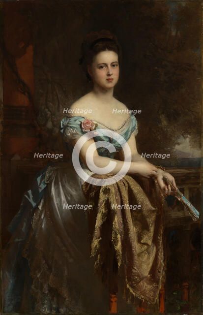 Grand Duchess Maria Alexandrovna of Russia, (1853-1920), 1873. Creator: Richter, Gustav (Karl Ludwig) (1823-1884).