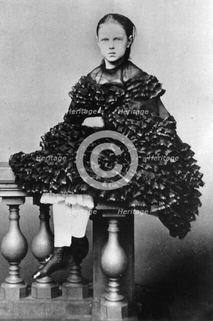 Grand Duchess Maria Alexandrovna of Russia, c1860-c1862. Artist: Unknown