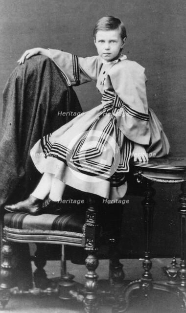 Grand Duchess Maria Alexandrovna of Russia, c1860-c1862. Artist: Unknown