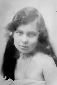 Grand Duchess Maria Kirillovna of Russia as a child, 1910s. Artist: Anon