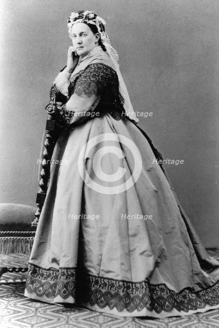 Grand Duchess Maria Nikolaevna of Russia, c1862-c1870. Artist: Unknown