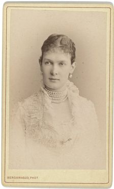 Grand Duchess Maria Pavlovna of Russia (1854-1920), between 1870 and 1880