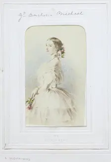 Grand Duchess Michael, 1860-69. Creator: Émile Desmaisons
