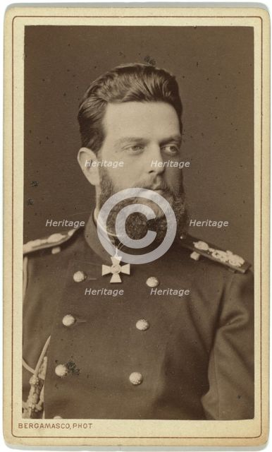 Grand Duke Vladimir Alexandrovich of Russia (1847-1909), between 1870 and 1880.