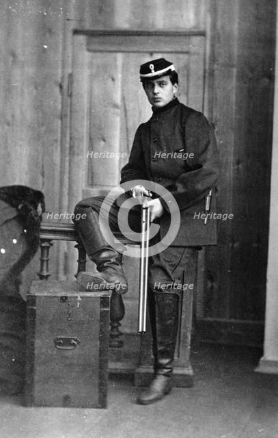 Grand Duke Vladimir Alexandrovich of Russia, c1865-c1870(?). Artist: Count Ivan Grigorievich Nostitz