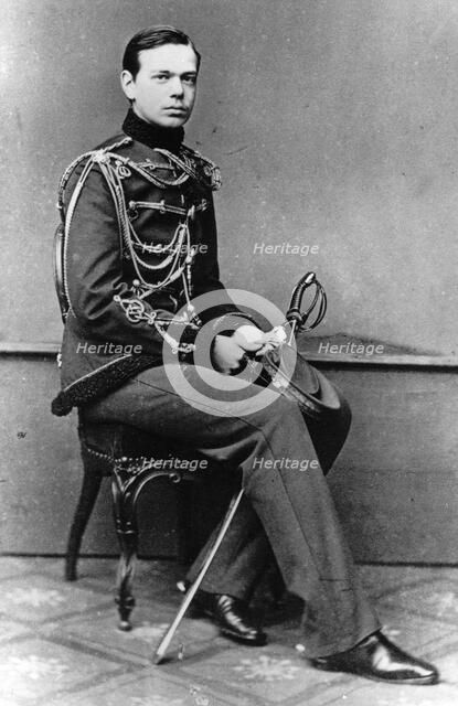 Grand Duke Alexander Alexandrovich of Russia, c1860-c1862. Artist: Unknown