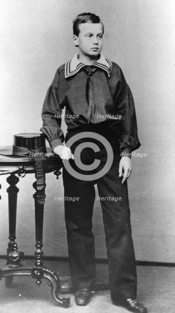 Grand Duke Alexei Alexandrovich of Russia, c1860-c1862. Artist: Unknown