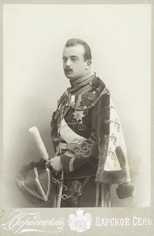 Grand Duke Boris Vladimirovich of Russia (1877-1943), c. 1900. Creator: Photo studio L. Gorodetsky