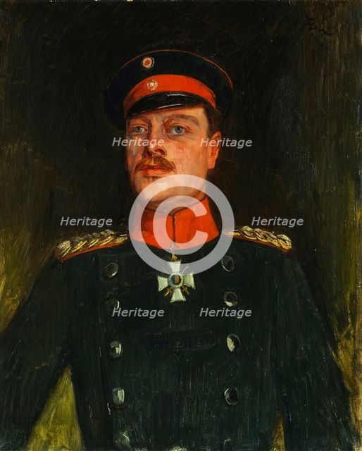 Grand Duke Ernest Louis I of Hesse and by Rhine (1868-1937), 1904. Creator: Trübner, Heinrich Wilhelm (1851-1917).