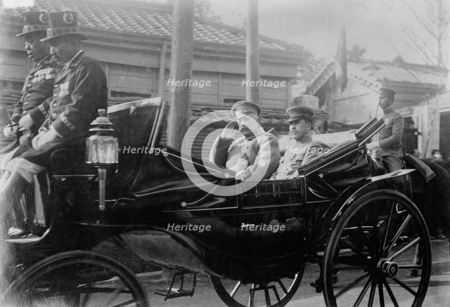 Grand Duke George Michaelowich & Prince Kanin, 1916. Creator: Bain News Service.