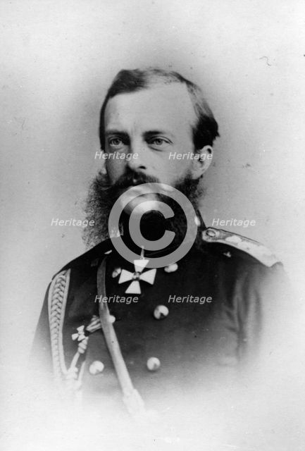 Grand Duke Michael Nikolaevich of Russia, c1860s(?). Artist: E Westly & Co