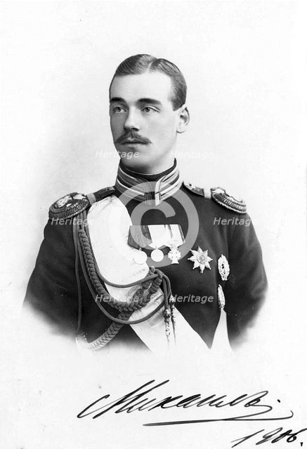 Grand Duke Michael Alexandrovich of Russia (1878-1918), 1906.