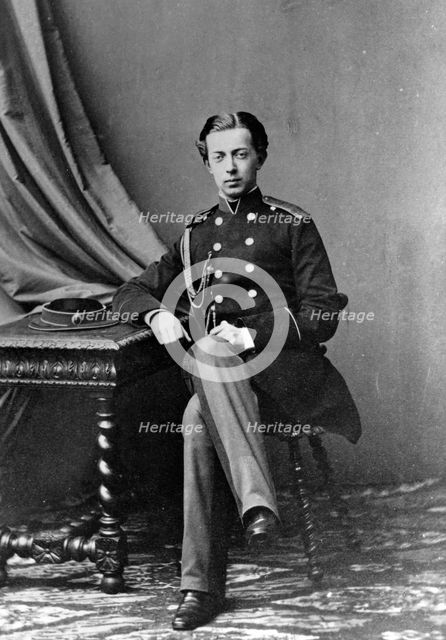 Grand Duke Nicholas Alexandrovich of Russia, 1862. Artist: Unknown