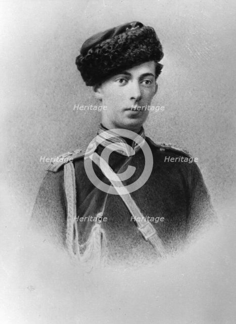 Grand Duke Nicholas Alexandrovich of Russia, c1862-c1863. Artist: Unknown