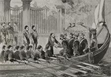 ...Grand Duke Nicholas Nikolaevich at the Dolmabahçe Palace, Constantinople, March 26, 1878. Creator: Bernardo Rico