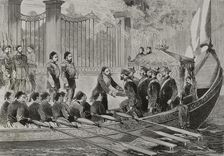 ...Grand Duke Nicholas Nikolaevich at the Dolmabahçe Palace, Constantinople, March 26, 1878. Creator: Bernardo Rico