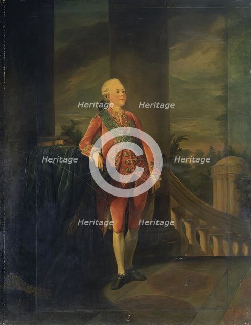 Grand Duke Pavel Petrovich of Russia, 1773. Creator: Pierre Etienne Falconet.