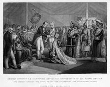 Grand Durbar at Cawnpore after the Suppression of the Sepoy Revolt c19th century
