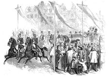 Grand Entrée of Her Majesty into Cologne, 1845. Creator: Unknown
