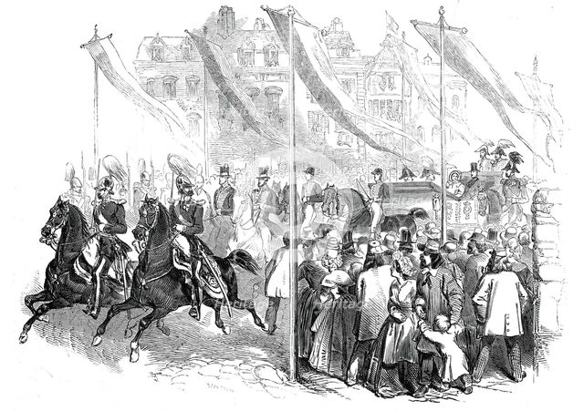Grand Entrée of Her Majesty into Cologne, 1845. Creator: Unknown.