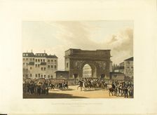 Grand Entry of the Allied Sovereigns Into Paris, late 18th-early 19th century. Creator: Unknown