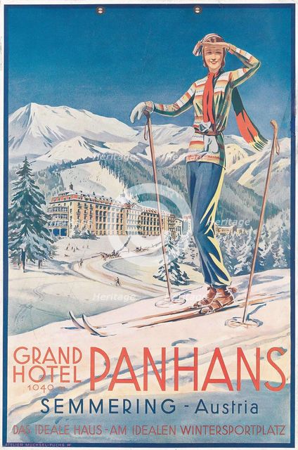 Grand Hotel Panhans Semmering, 1930s. Creator: Atelier Muchsel-Fuchs (active 1930s).