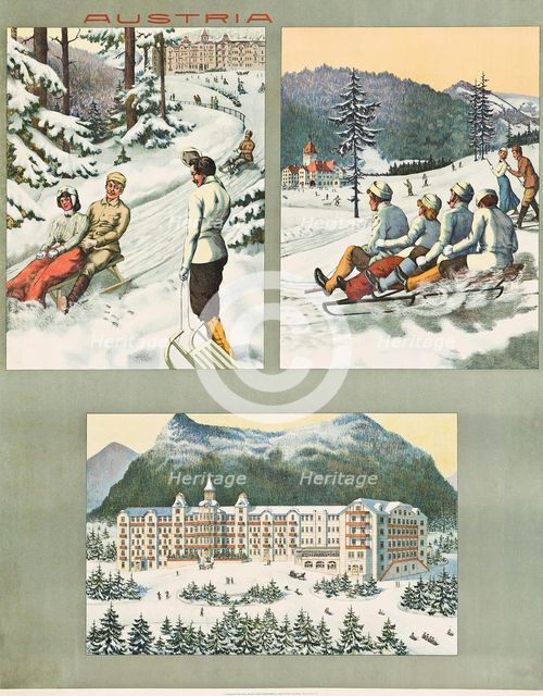 Grand Hotel Panhans Semmering, c1900. Creator: Anon.