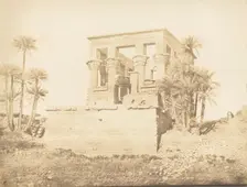 Grand Hypètre ou Typhonium, à Philae - Vue prise de l'Est, 1849-50. Creator: Maxime du Camp