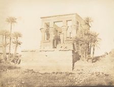 Grand Hypètre ou Typhonium, à Philae - Vue prise de l'Est, 1849-50. Creator: Maxime du Camp