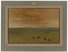 Grand Lavoir, Pampa del Sacramento, 1854/1869. Creator: George Catlin