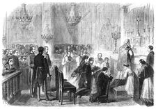 Grand Mass in the Chapel of the Tuileries, 1869. Creator: Unknown